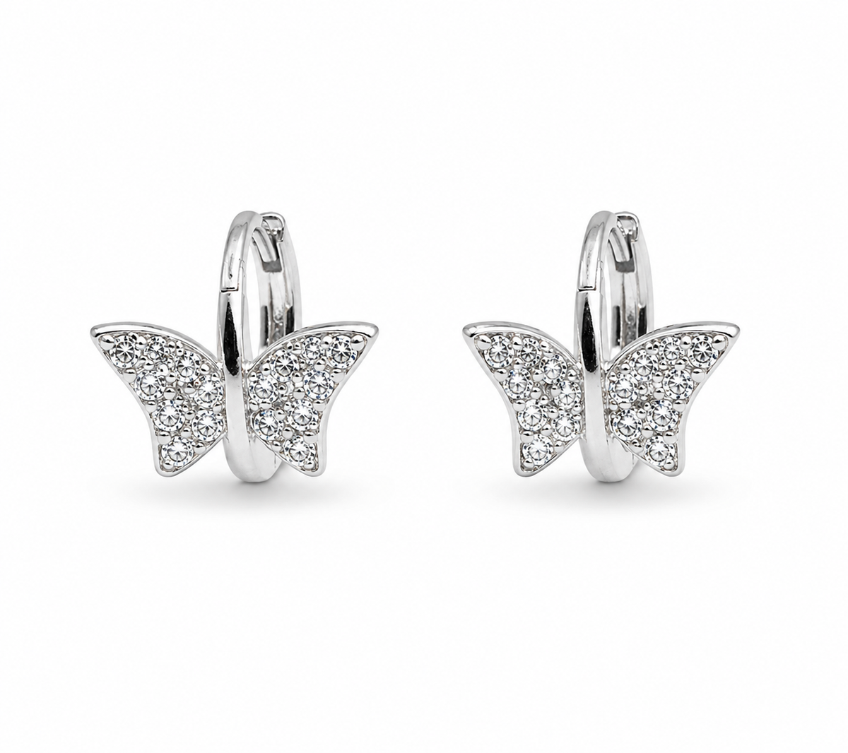 Butterfly  Hoop Earrings (For Kids)