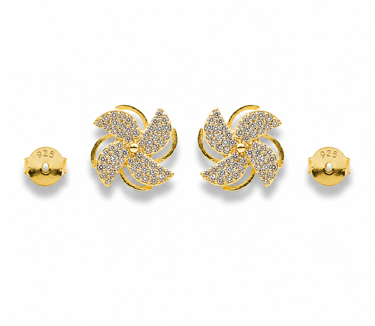 Rotating Pinwheel Studs