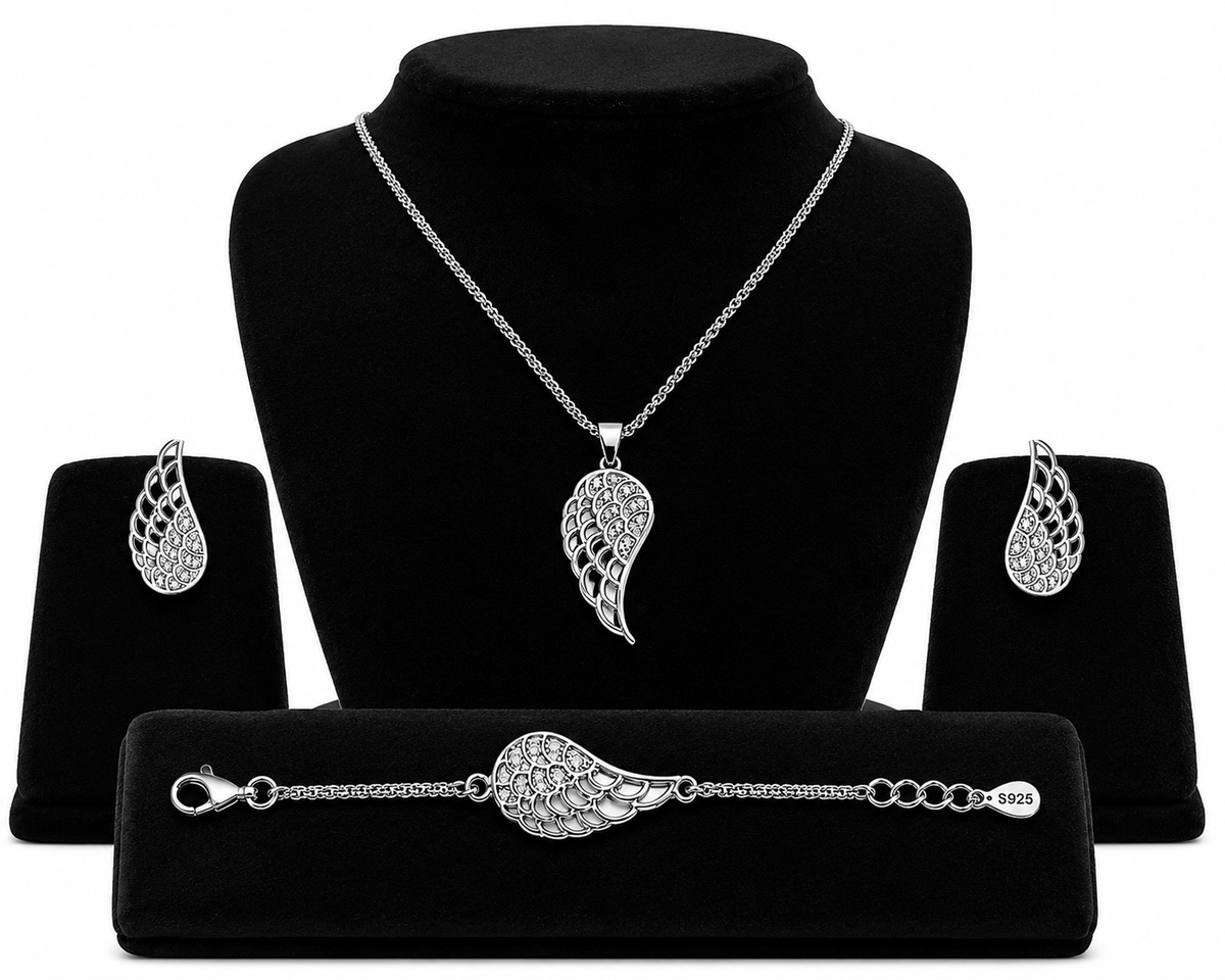 Angel Wing Jewelry Set