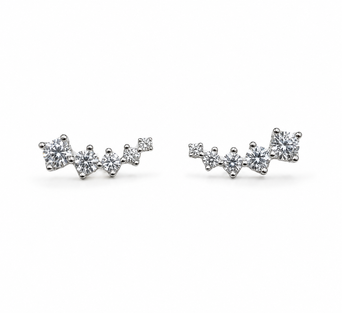 Gradient Crystal "Smile" Jewelry Set