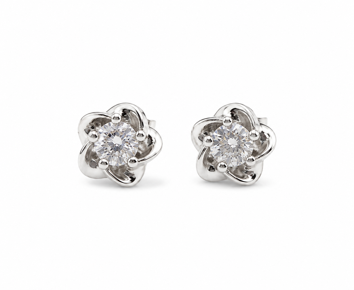 Camellia Blossom Studs