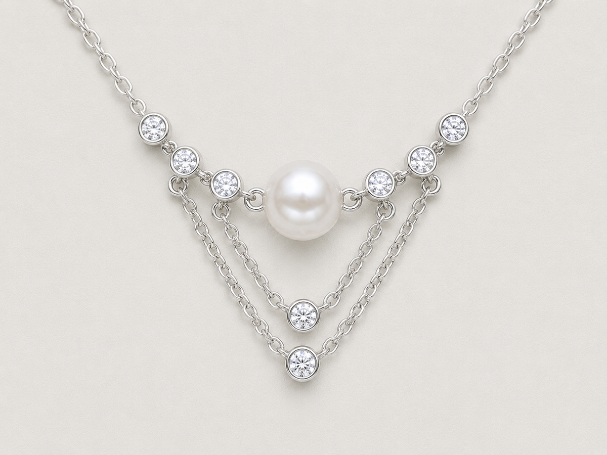 Elegant V-Shaped Necklace