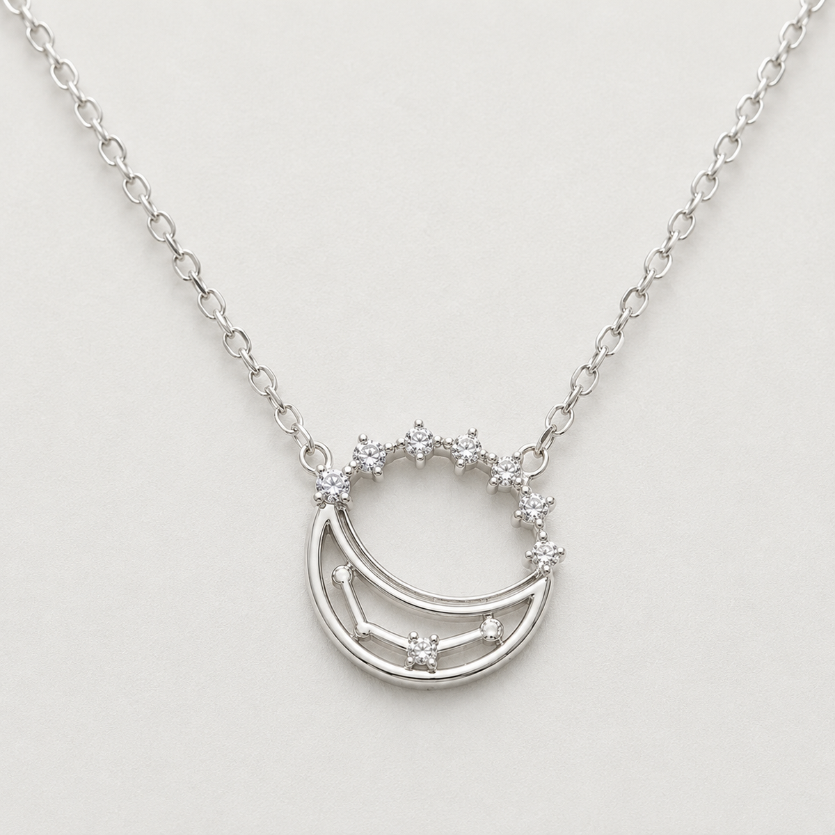 Elegant Crescent Moon Necklace