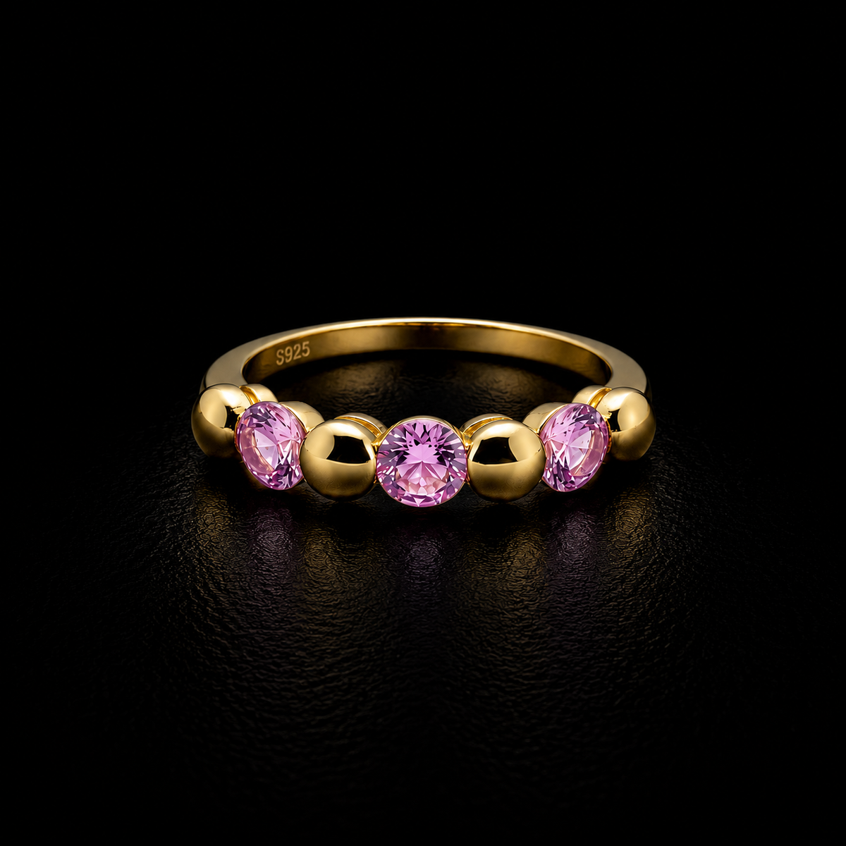Round Crystal Band