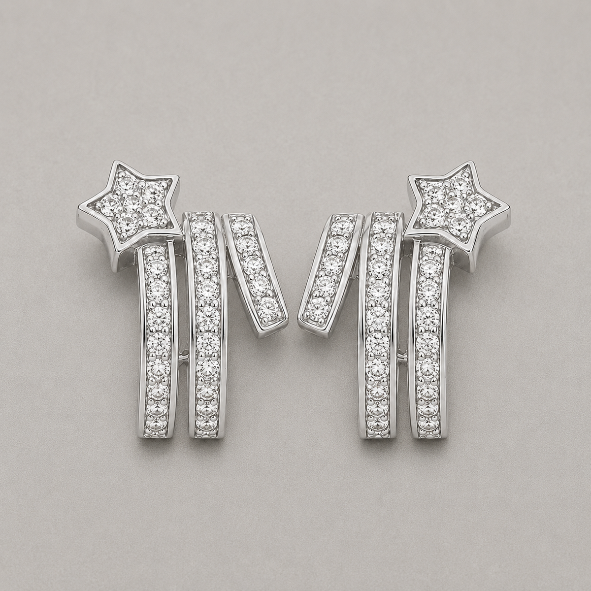 Shooting Star Stud Earrings