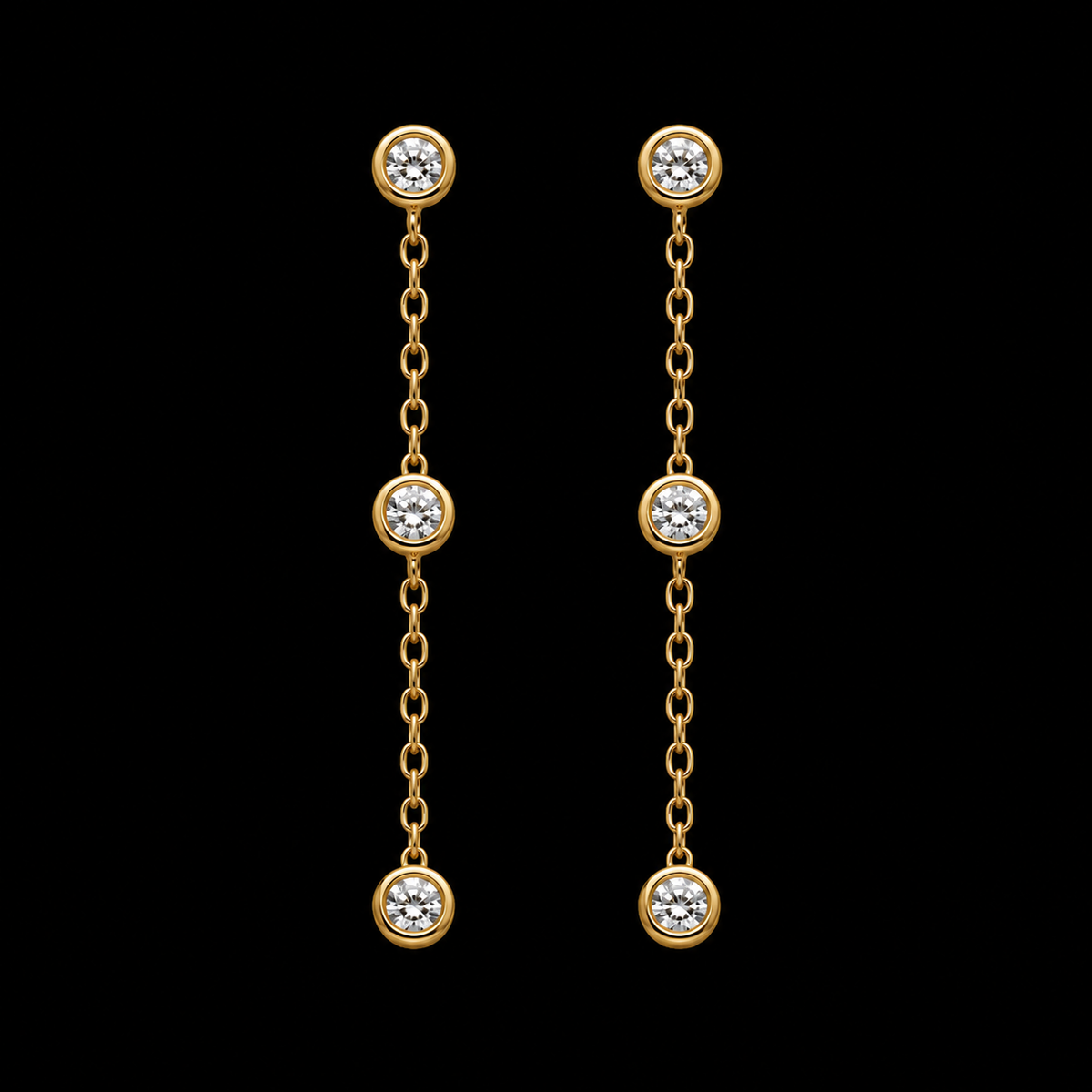 Dangle Chain Earrings