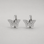 Butterfly  Hoop Earrings (For Kids)