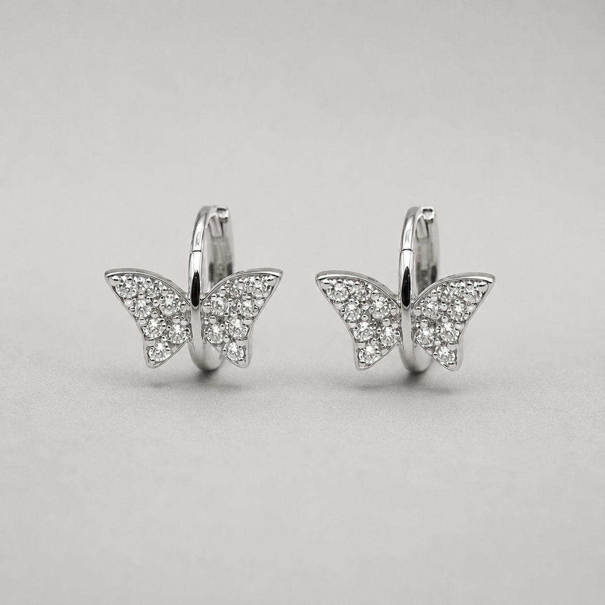 Butterfly  Hoop Earrings (For Kids)