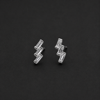 Zig-Zag Stud Earrings (For Kids)