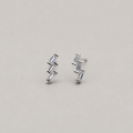Zig-Zag Stud Earrings (For Kids)