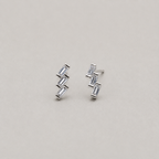 Zig-Zag Stud Earrings (For Kids)