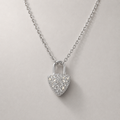 Micro-Pavé Padlock Necklace (For Kids)