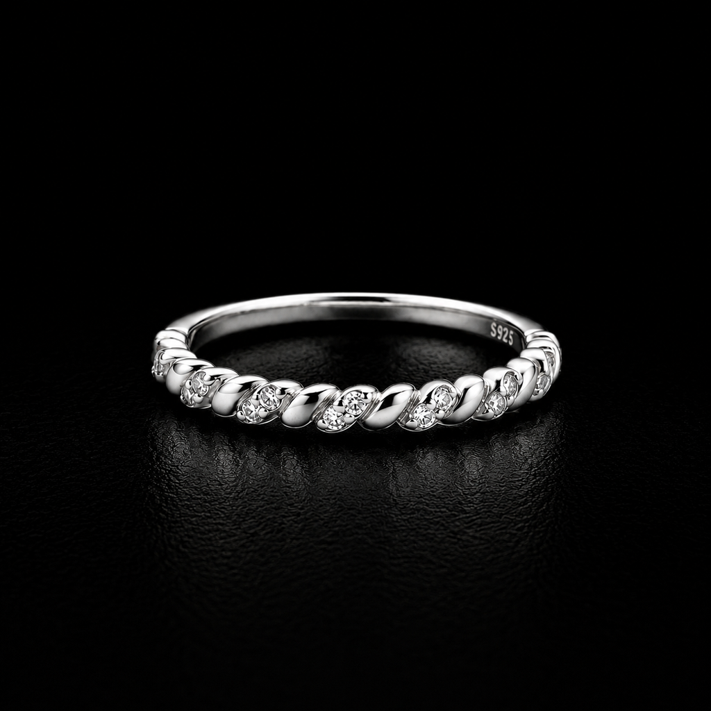 Elegant Twisted Rope Band