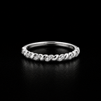 Elegant Twisted Rope Band